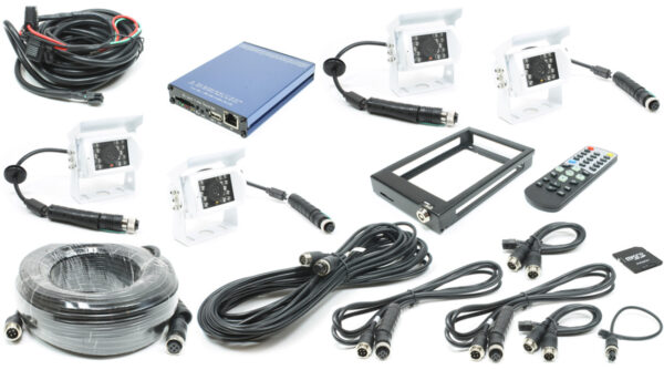 250-8934 4-Channel 4-Camera Vehicle DVR System